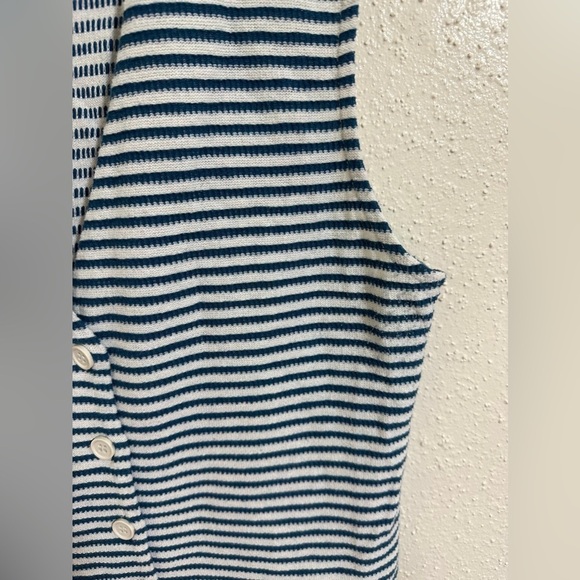 Zara 2 Piece Striped Vest And Wide Leg Pants Co-ord Set Sizes (Pant L - Vest M) - Picture 7 of 16